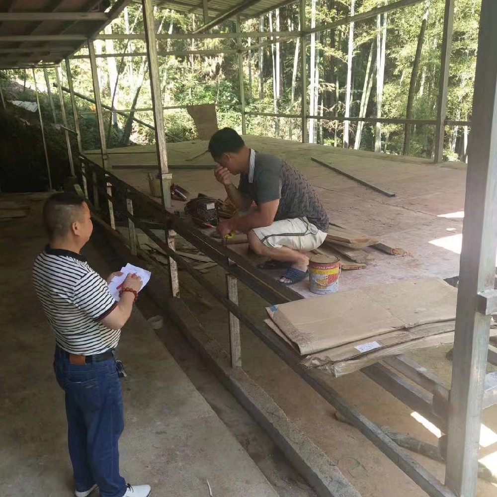 上门指导养殖场建设